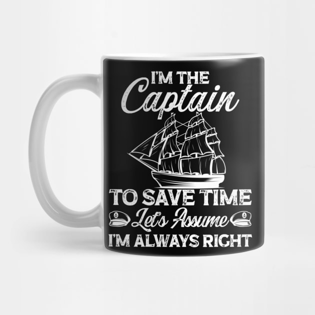 I'm the Captain to save time by Graficof